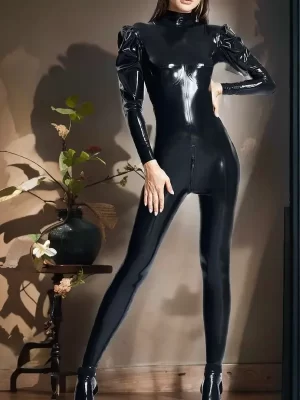 Latex Suit 3d Push Up Chest