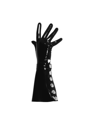 Basic short latex gloves