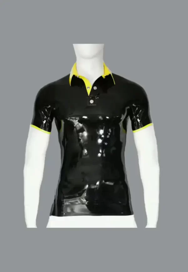 Latex Contrast Shirt