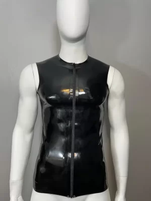 Latex Contrast Shirt