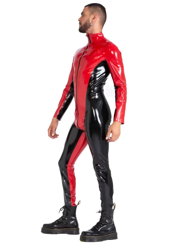 Blazing Latex Catsuit