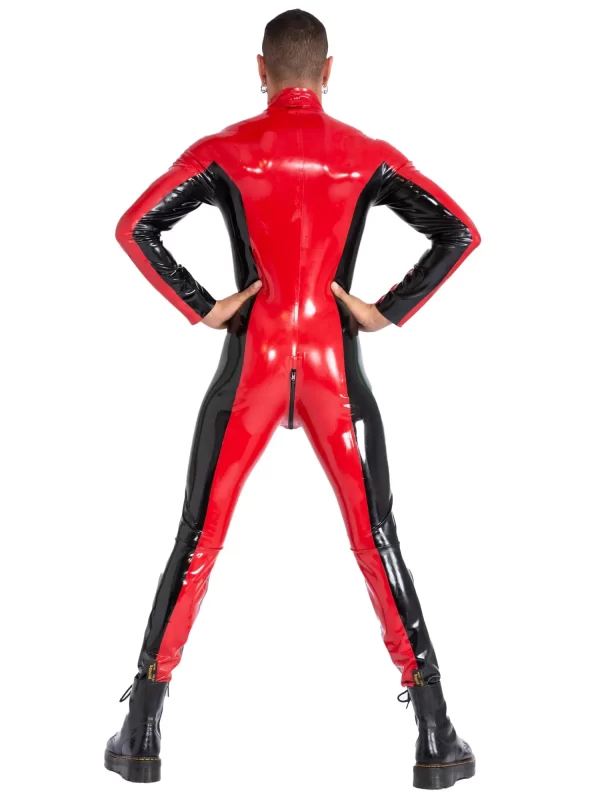 Blazing Latex Catsuit