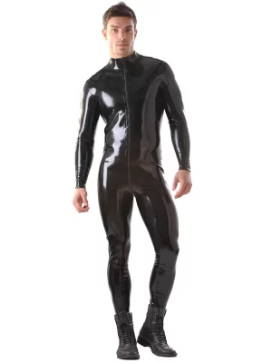 Combination Catsuit latex