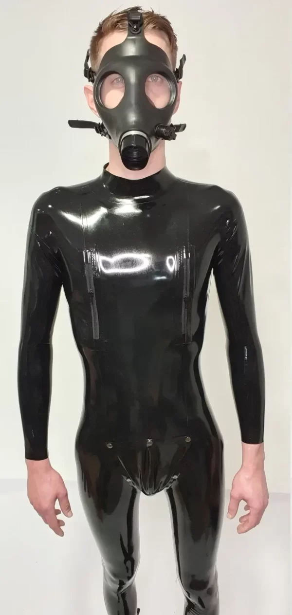 Combination Catsuit latex