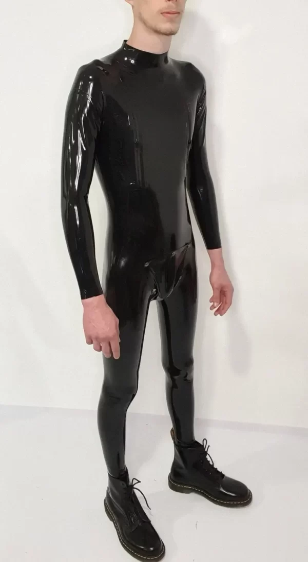 Combination Catsuit latex