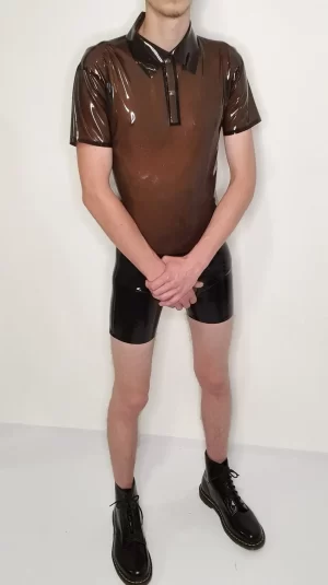 Top t-shirt Brad latex rubber