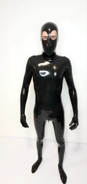 Combination Catsuit latex Orion