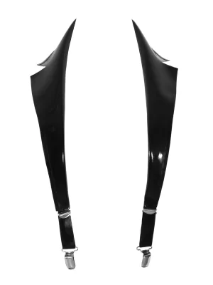 Latex Shrug with a high collar