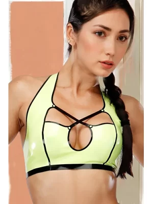 Latex O Ring Bikini Top