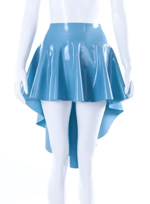 Latex Asymmetric Circle Skirt