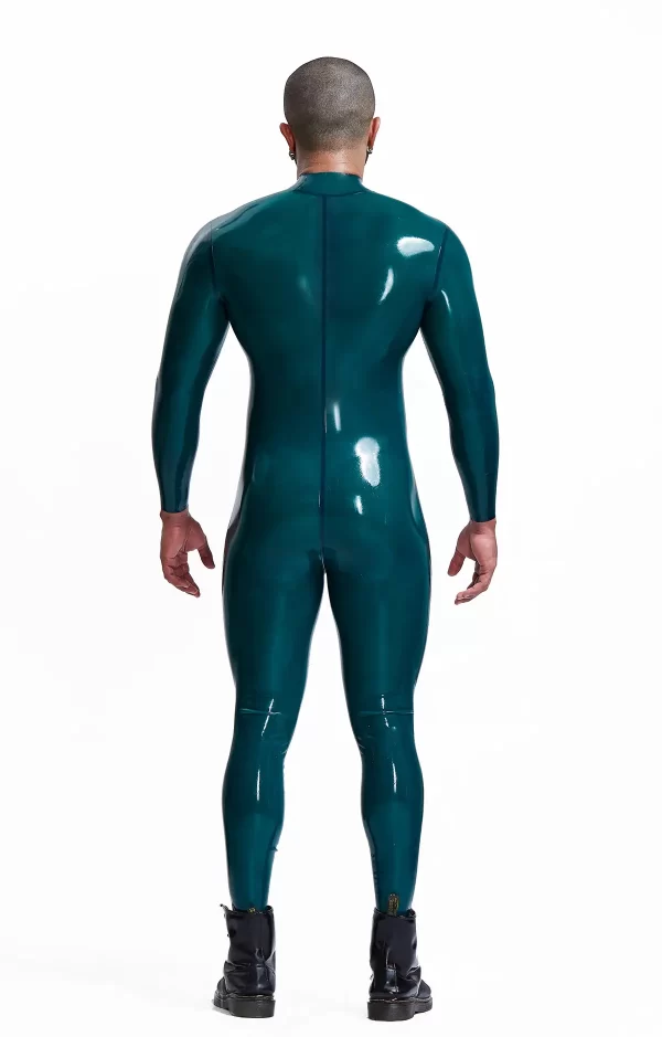 Male Sleekness Basic Neck Entry Latex Catsuit