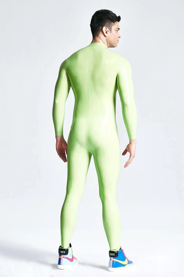 Male Sleekness Basic Neck Entry Latex Catsuit