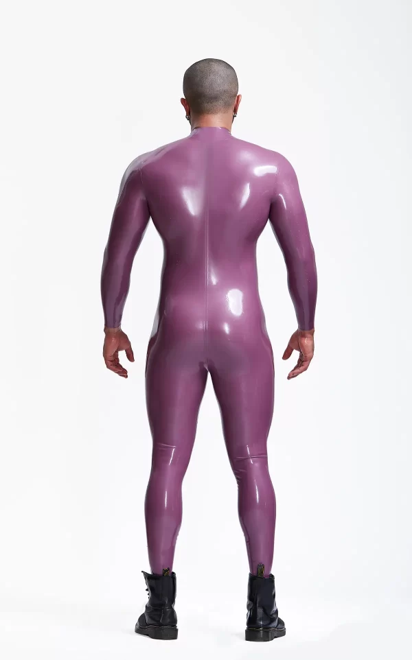 Male Sleekness Basic Neck Entry Latex Catsuit