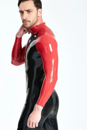 Male Navigator Back Zipper Catsuit