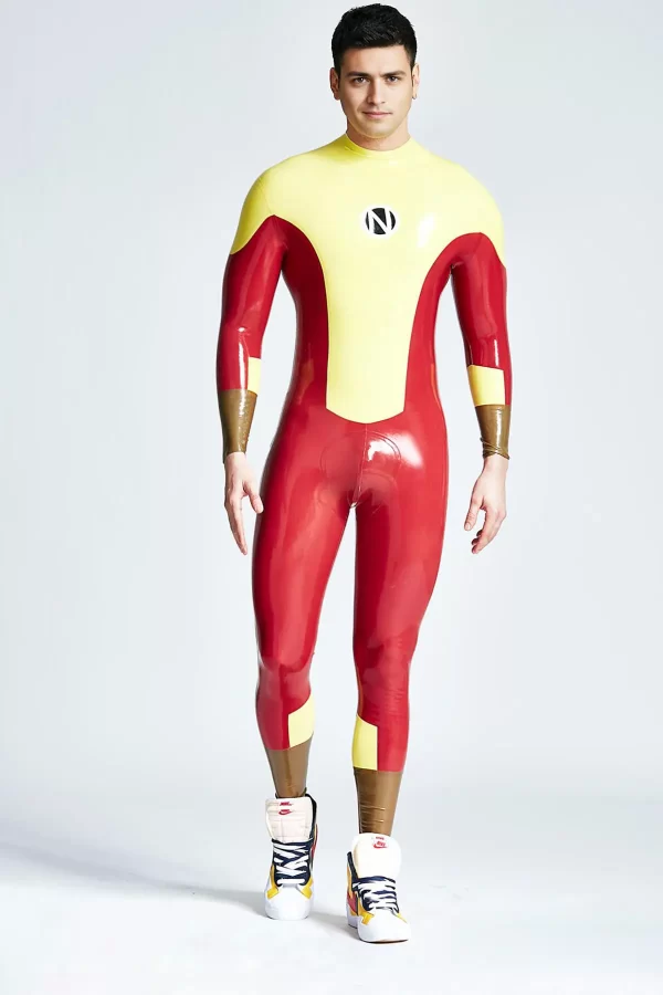 Male Navigator Back Zipper Catsuit