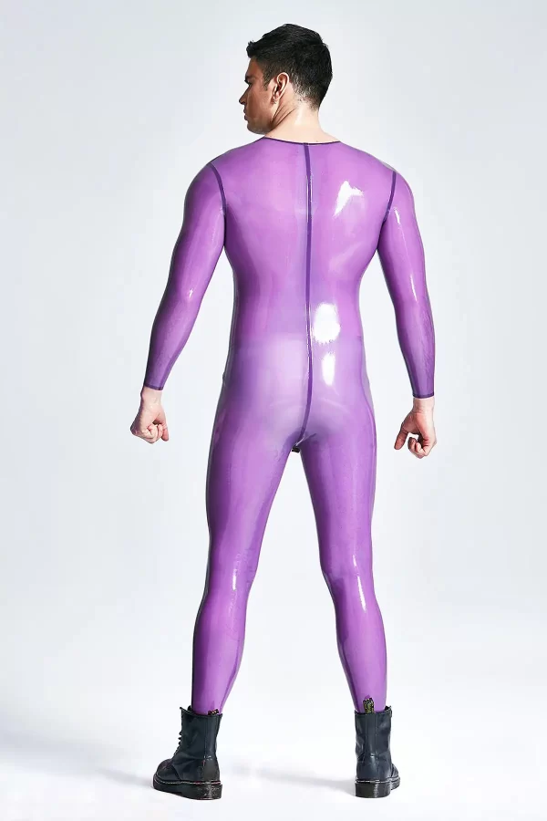 Male Codpiece Neck Entry Catsuit