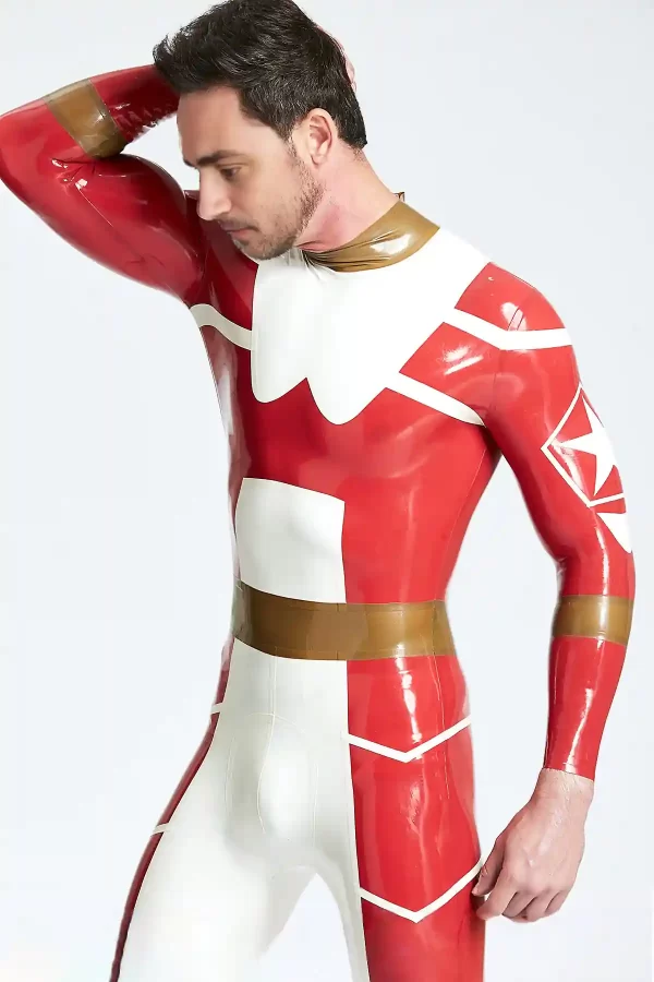 Male Starfighter Back Zip Catsuit