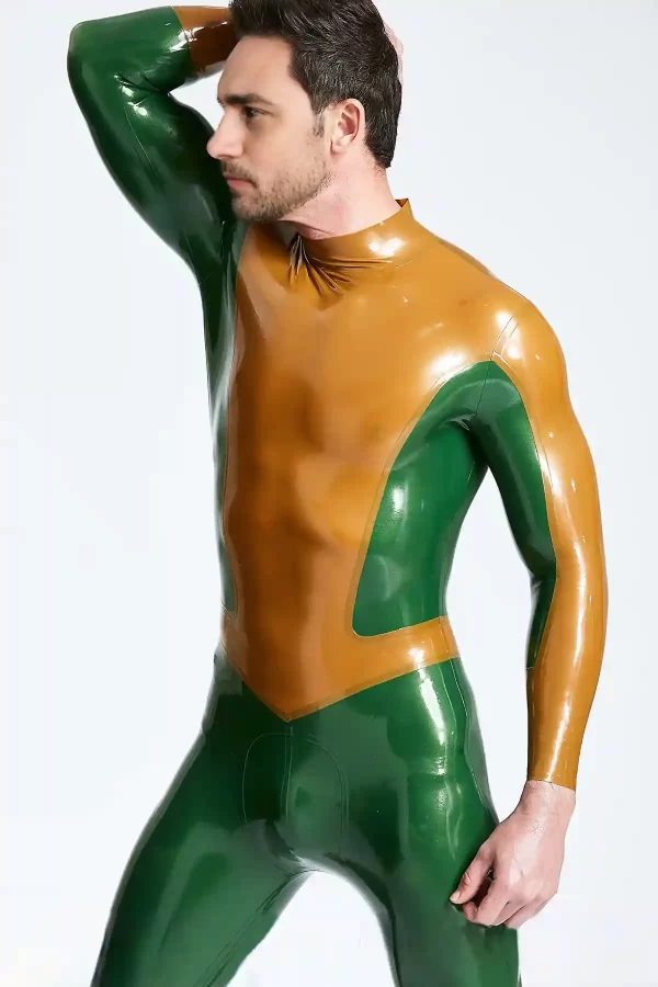 Male Arrowhead Back Zip Catsuit