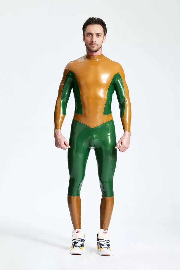 Male Arrowhead Back Zip Catsuit