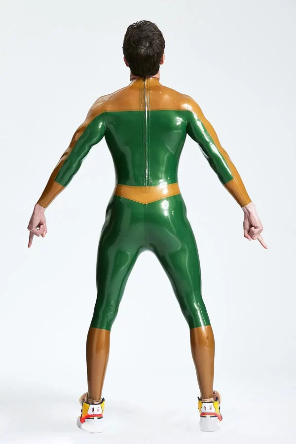 Male Arrowhead Back Zip Catsuit