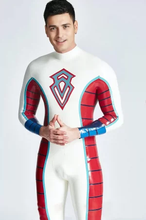 Male Dynamo Back Zipper Catsuit