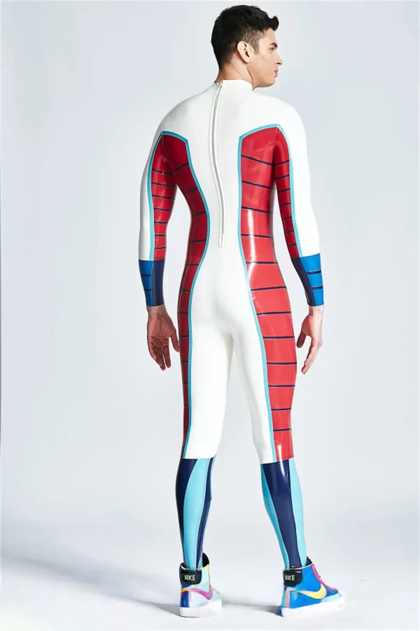 Male Diamond Duke Back Zipper Catsuit