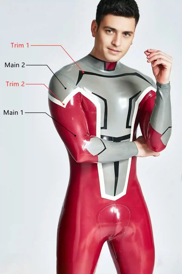 Male Dynamo Back Zipper Catsuit