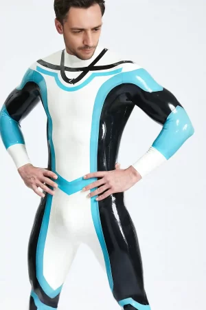 Male Dynamo Back Zipper Catsuit