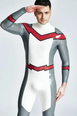 Male Fantabulous 4 Back Zipper Catsuit