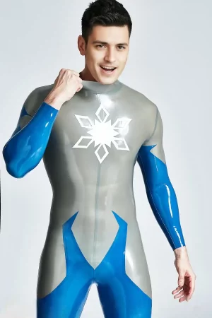 Male Moonstruck Back Zipper Catsuit