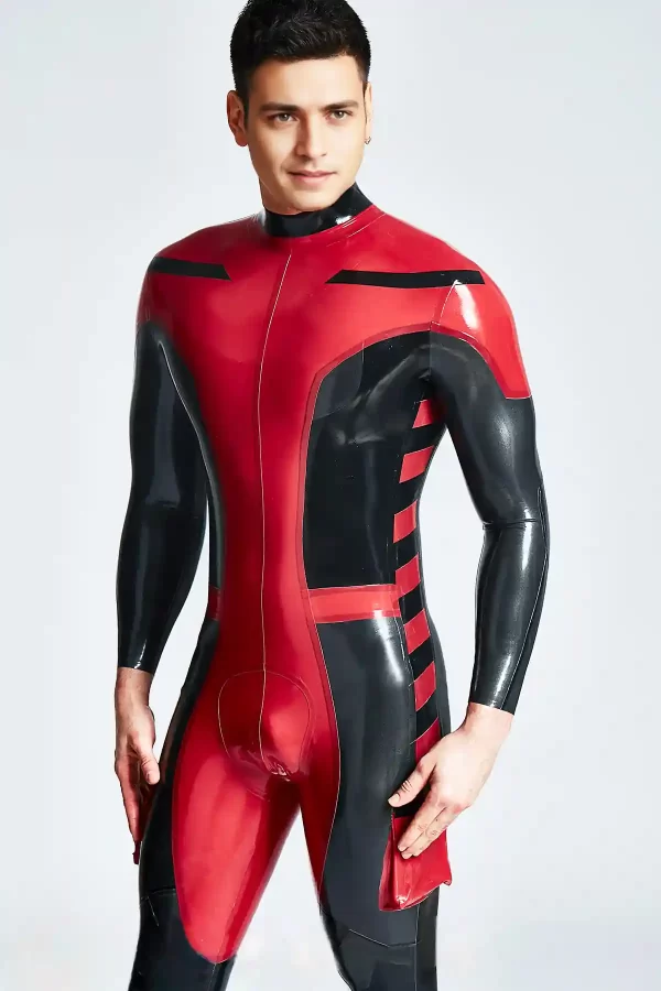 Male Safari Adventurer Back Zipper Catsuit