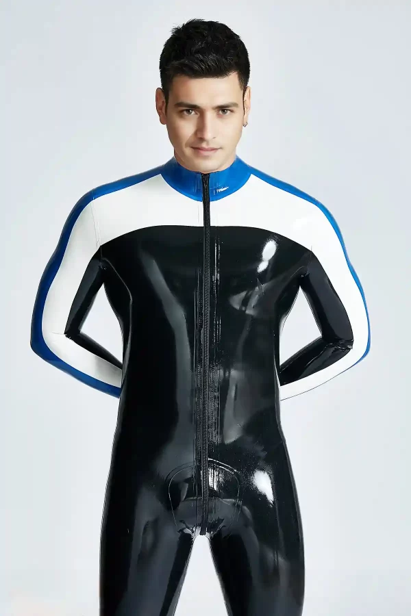 Male Streamliner Front Through-Zipper Catsuit