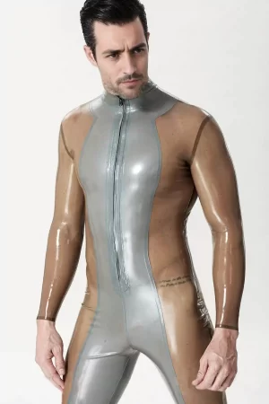 Male Flight Deck Back Zip Catsuit