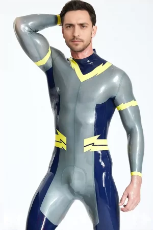 Male Batwing Sailor-front Catsuit