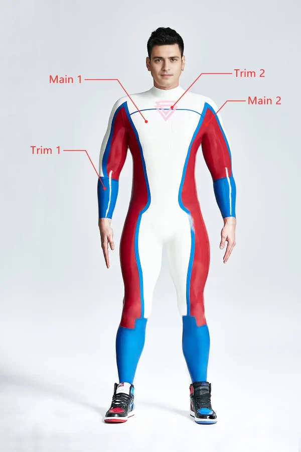 Male Double Diamond Catsuit