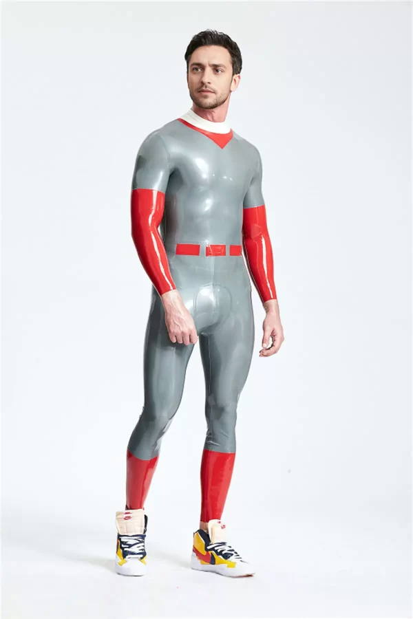 Male Catcher Latex Catsuit