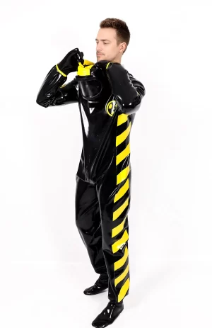 Male Drone Back Zip Catsuit