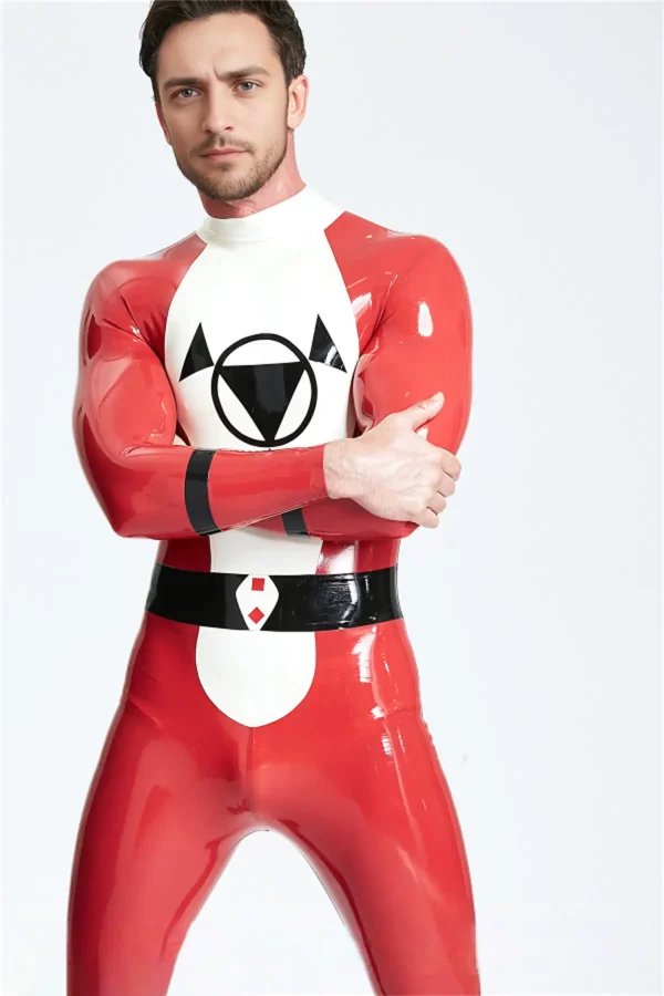 Male Drone Back Zip Catsuit