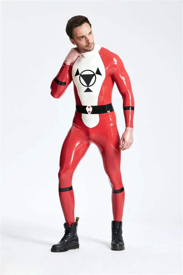 Male Drone Back Zip Catsuit