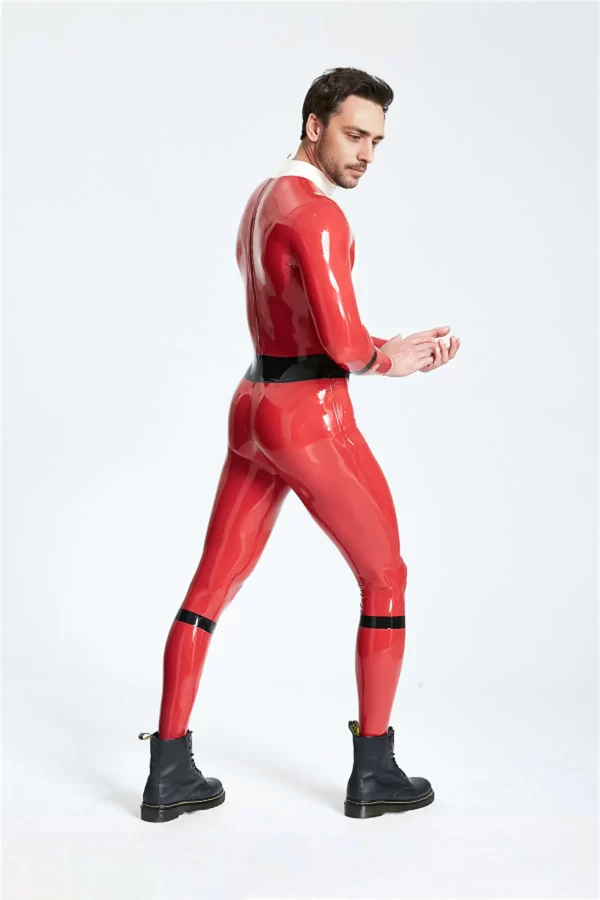 Male Drone Back Zip Catsuit