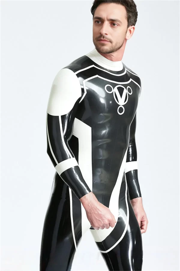 Male Trident Back Zip Catsuit