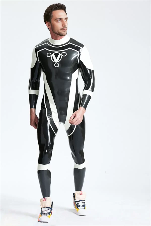 Male Trident Back Zip Catsuit