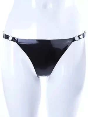 Latex Sloganlatex Thong