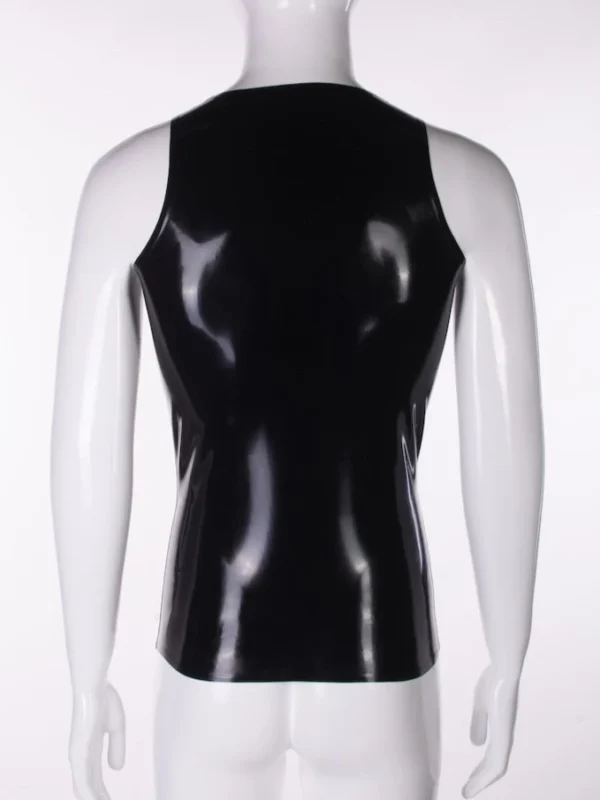 Latex Black Tank top