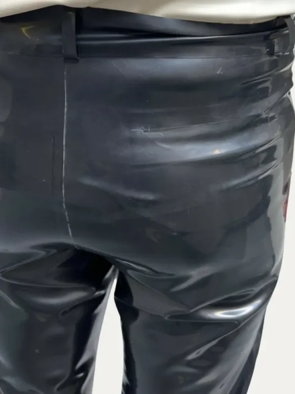 Latex Black Trousers