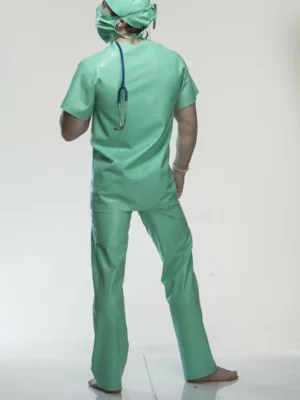 Latex Jade Scrubs Bottoms