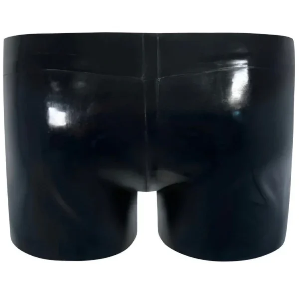 Black Latex Mens Briefs