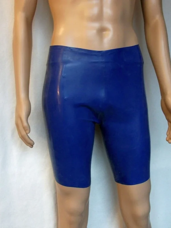 Latex two-tone chlorinated swim shorts cycling men