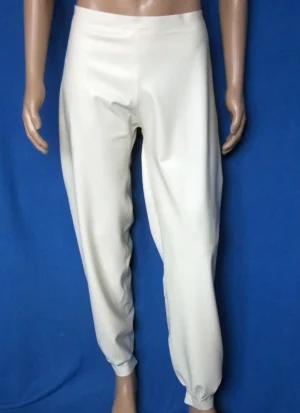 Latex jogging pants