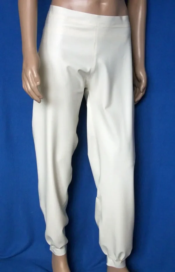 Latex jogging pants